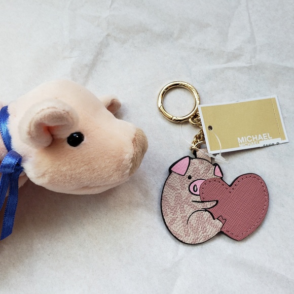 Michael Kors CNY Year of the Pig Keychain NWT - Picture 5 of 6